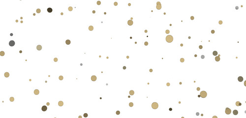 Fototapete - Glittering confetti on a transparent background. Holiday, birthday and Christmas decoration