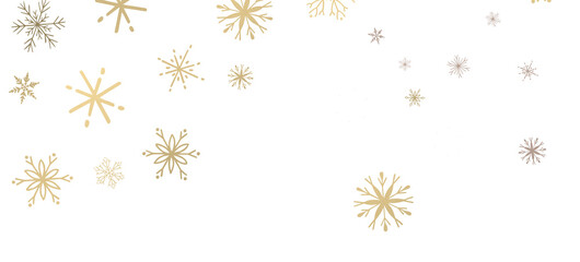 Poster - Glistening Snow Shower: Striking 3D Illustration Showcasing Falling Holiday Snowflakes