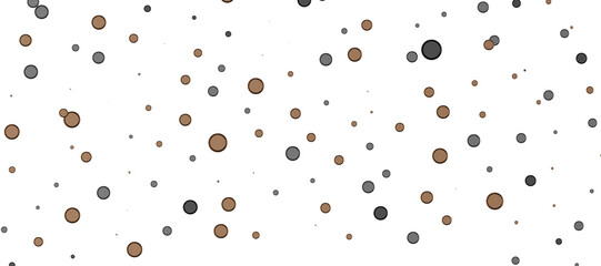 Poster - Sparkling Jubilation: Breathtaking 3D Illustration of Sparkling gold Confetti Celebration