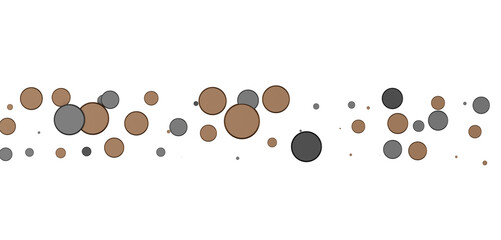 Poster - confetti png. Gold confetti falls from the sky.