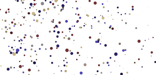 Aufkleber - Dazzling Delight: Mesmerizing 3D Illustration of Glittering gold Confetti
