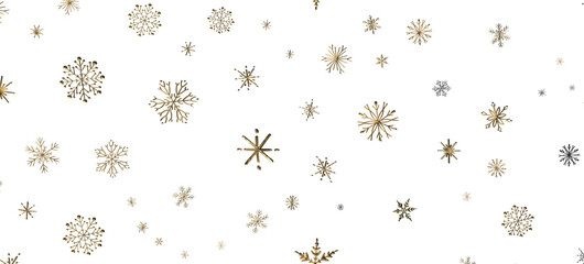 Aufkleber - Abstract Gold Star Falling Soft Focus Background, 3D rendering.