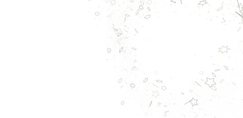 Aufkleber - XMAS Festive christmas card. Isolated illustration white background. -