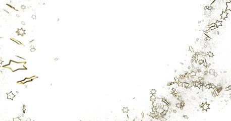 Poster - XMAS Festive christmas card. Isolated illustration white background. -