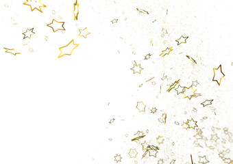 Aufkleber - XMAS Festive christmas card. Isolated illustration white background. -