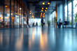 © Audrey - Business office with blurred people casual wear, with blurred bokeh background