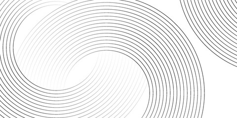 Wall Mural - white geometric abstract background overlapping layers on bright space with line effect decoration. 