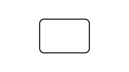 Blank white button and card with modern calculator web design elements