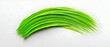 © Munanto - Green Paint Stroke on White Background