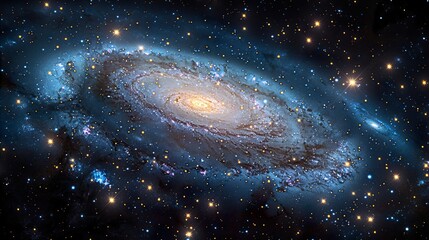 Wall Mural - background with stars hd 8k wallpaper stock photographic image