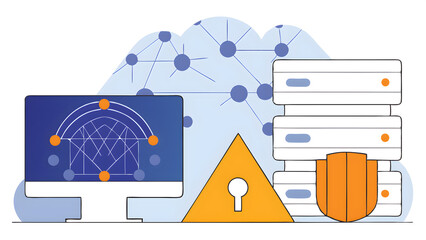 cybersecurity and information or network protection future cyber technology web services for busines