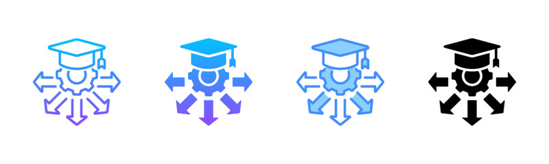 Specialization Multi Style Icon Set