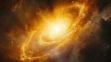 Wall Mural - vibrant nebula showcasing brilliant colors and stellar formations in deep space, beautiful nebula in
