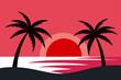 © Dipti - palm trees on the beach