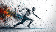 © Threephet - Illustration of an athlete is running sprint
