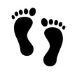 © creativerse - human foot icon illustration