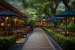 © Prosanjit12 - Vintage eatery nestled in green lush garden high resolution picture