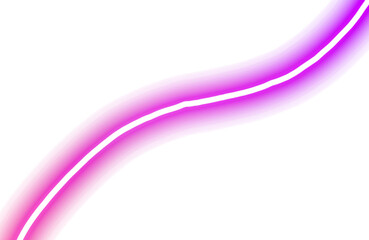 Wall Mural - transparent neon lines futuristic