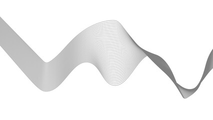 Wall Mural - abstract wave element for design. digital frequency track equalizer. modern vector background with b