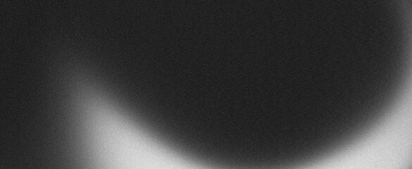 Wall Mural - black and white grainy texture background, dark noise abstract banner for digital social media or pr