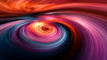 Wall Mural - Abstract Colorful Swirl Background - Fluid Motion with Vibrant Energy and Dynamic Patterns