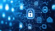 © Nuth - Digital locks on a circuit board background, symbolizing cybersecurity and data protection.