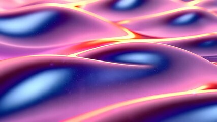 Wall Mural - abstract motion background featuring colorful waves and shimmering particles for creative projects