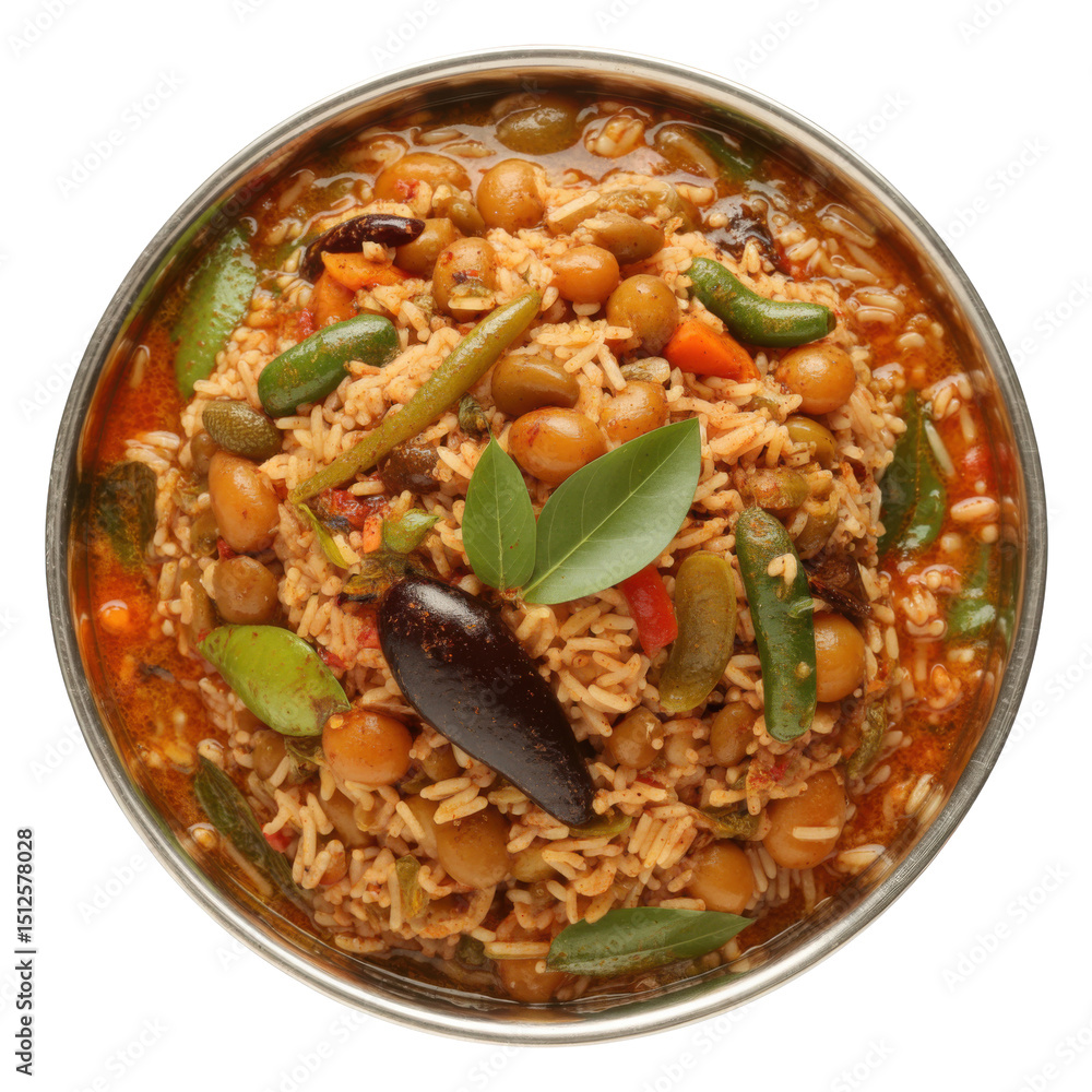 Bisi Bele Bath Spicy Lentil Rice from Karnataka Stock Photo | Adobe Stock