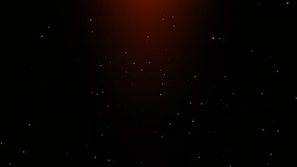 Wall Mural - fire embers particles texture overlays . burn effect on isolated black background. design texture