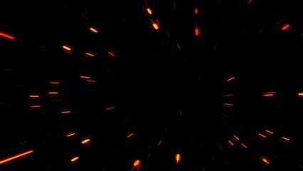 Wall Mural - fire embers particles texture overlays . burn effect on isolated black background. design texture