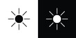 © Hunt - Brightness icon illustration. icon templates pack.