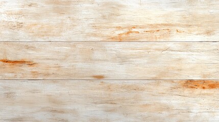 Aufkleber - Wooden board with a white background. The board is old and has a worn look to it