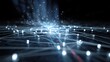 © Wajid - Tech-inspired light display representing the seamless connection of data and digital systems.