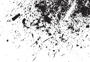 Wall Mural - dark grunge urban texture vector. distressed overlay texture. grunge background. abstract obvious da