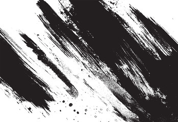 Wall Mural - black and white texture vector. distressed overlay texture. grunge background. abstract textured eff