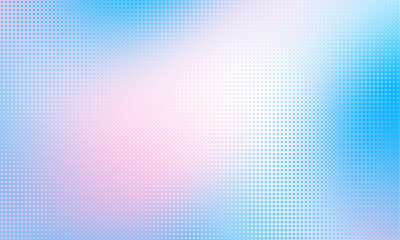 Aufkleber - Gradient color background with geometric halftone pattern.