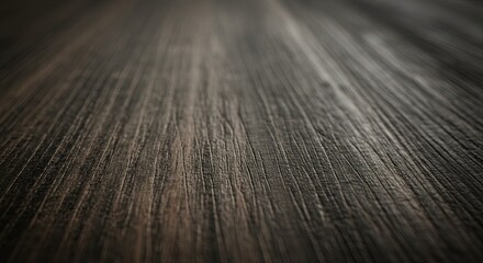 Poster - A close up of a wooden floor with a grainy texture