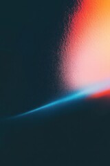 Wall Mural - abstract gradient with vibrant orange and soft blue transition