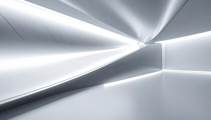 Wall Mural - abstract metallic mesh texture: futuristic gray and white industrial background