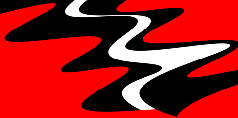 Wall Mural - red and black white abstract background, and black design for captivating visual impact, abstract ge