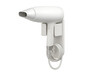© ArtBox - White hair dryer hanging on wall with transparent background