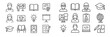 © Alan - Educational icons representing learning, teaching, and academic achievements in a simplified style for digital use