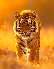  detailed close up image of a tiger