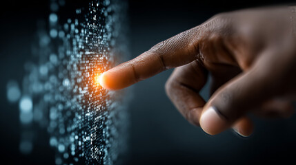 Application Programming Interface (API) Driving Software Development, Modern Technology, and Networking for Digital Marketing Advancements. Magnifier focus to Digital marketing icon. 