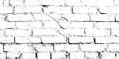 Poster - Abstract background of white brick seamless texture of a white brick wall transparent background. Texture of a brick wall with cracks and scratches which can be used as a background. 