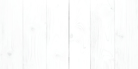 Poster - Vector white wood plank texture with natural pattern, Soft natural wood for aesthetic creative design.