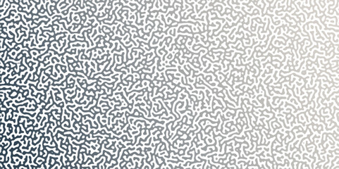 Fototapete - Abstract Reaction-diffusion or Turing pattern natural texture in coral grey and white colour scheme. Linear design with biological shapes. Organic lines in memphis. abstract turing organic wallpape	
