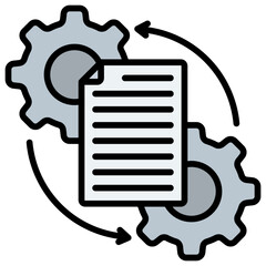 Data Processing Icon