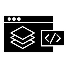 full stack Solid icon