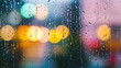 © Creative Studio  - A window with raindrops on it